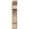 Ekena Millwork Balboa Slat Rough Sawn Outlooker, Douglas Fir, 8"W x 28"D x 40"H OUT08X28X40BOA06RDF - alternate 3